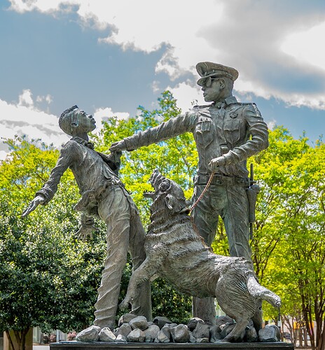 Statue at Kelly Ingram Park